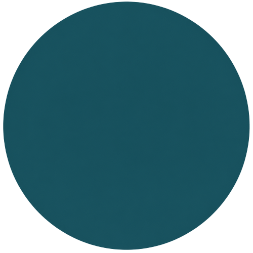 Cercle bleu uni